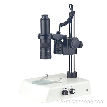 Lensa mikroskop video zoom monokular 0,7-4.5x